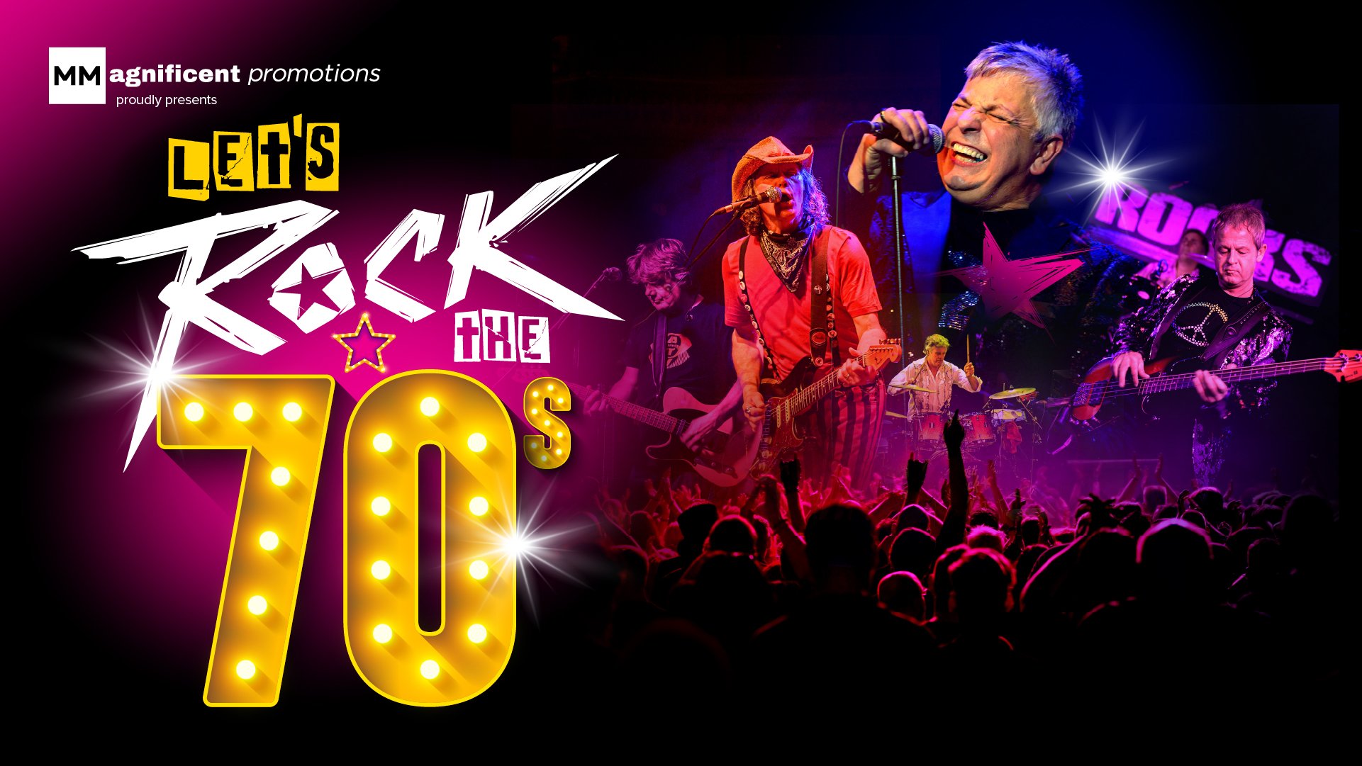 Let's Rock the 70s (8th May 2026) — Royal Sutton Coldfield Town Hall